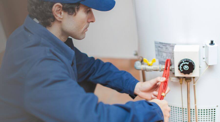 Professional water heater repair in Hamburg, IL
